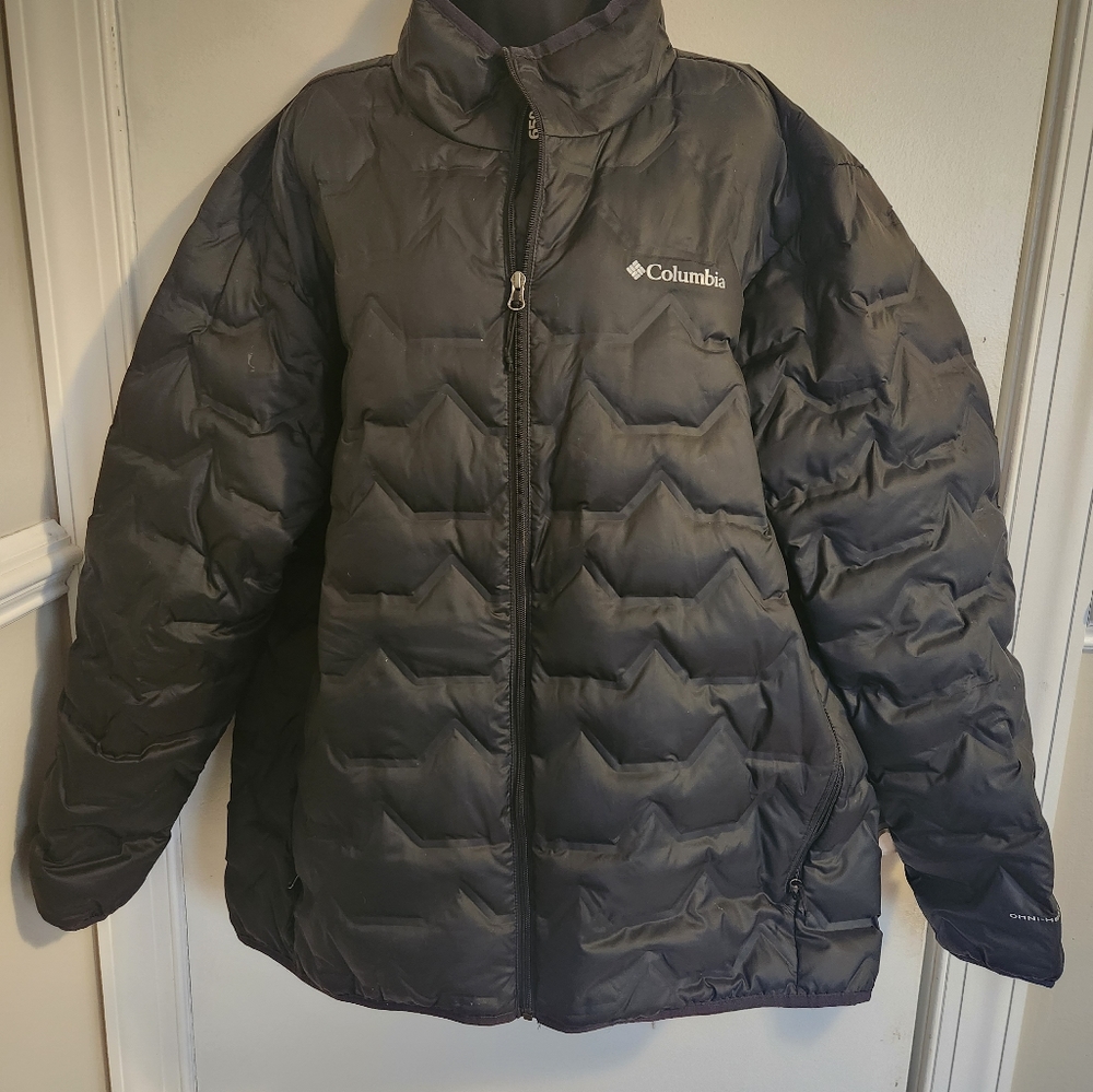 Columbia Winter Coat 2xl Black